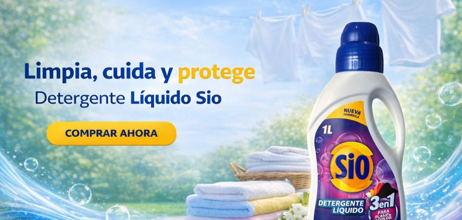 Detergente líquido Sio
